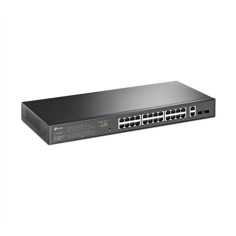 TP-LINK | Switch | TL-SG1428PE | Web managed | Rackmountable | 10/100 Mbps (RJ-45) ports quantity | 1 Gbps (RJ-45) ports quantit - 2